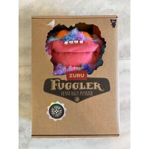 Fuggler Yuzu Funny Ugly Monster Chaos Crew Edition NIB Blue Pink Fluffy Toy